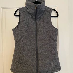 Gray North Face Vest